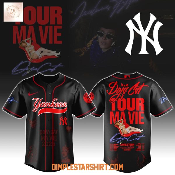 New York Yankees x Doja Cat Tour Ma Vie Jersey