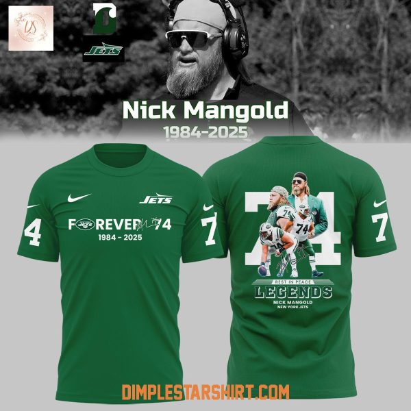 Nick Mangold New York Jets Forever 74 Legends Hoodie Shirt