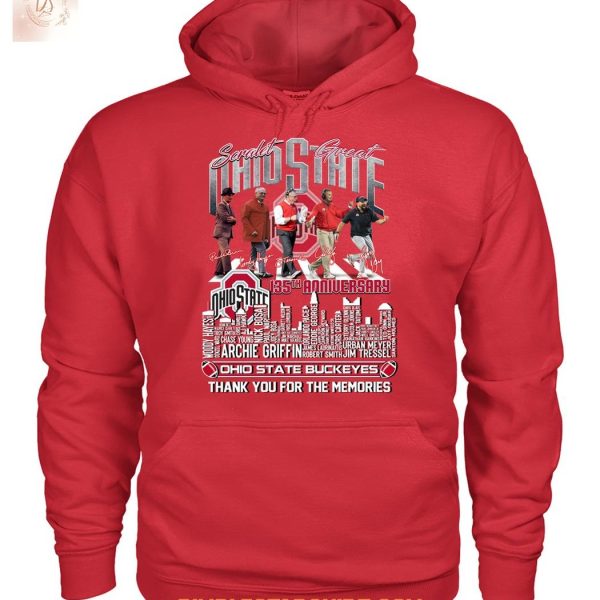 Ohio State Buckeyes 135th Anniversary T Shirt