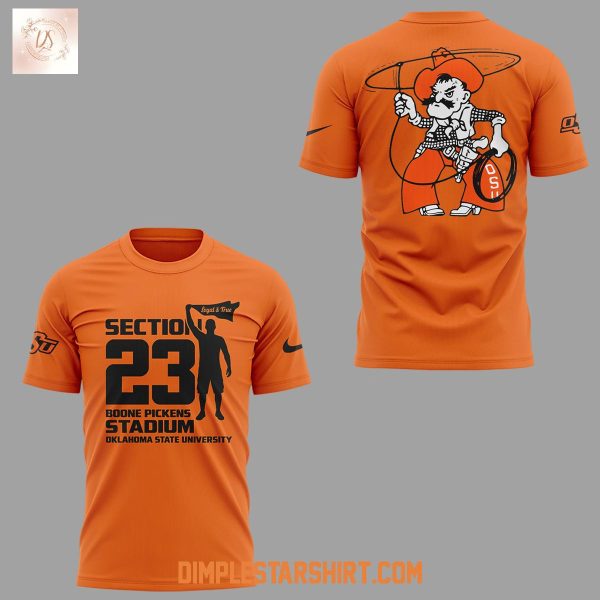 Oklahoma State Cowboys Section 231 Stand Up Hoodie Shirt