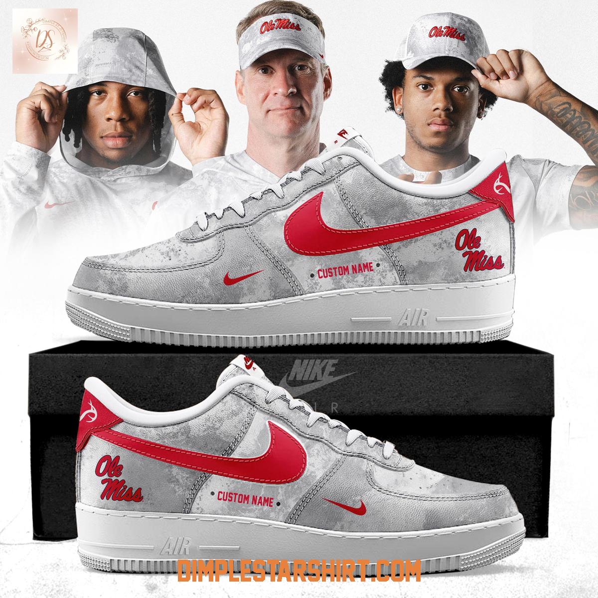 Ole Miss Rebels Realtree Air Force 1 Shoes Ole Miss Rebels Realtree Air Force 1 Shoes