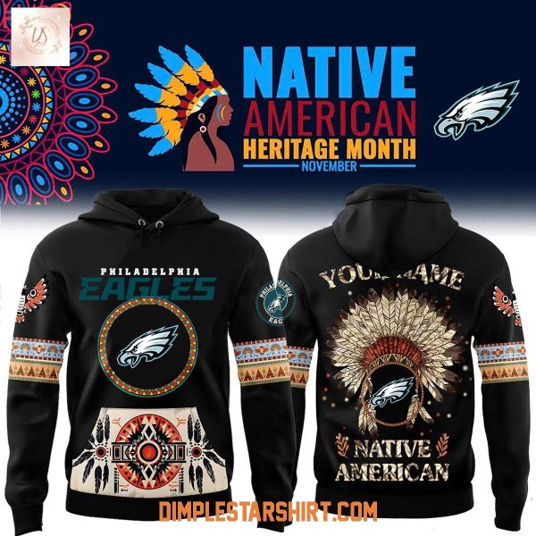 Philadelphia Eagles Native American Heritage Month 2025 Hoodie Shirt