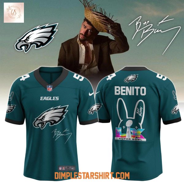 Philadelphia Eagles x Bad Bunny 2025 Super Bowl Jersey