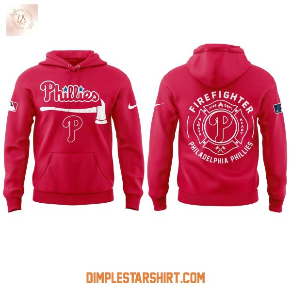 Philadelphia Phillies x Firefighter Application Day 2025 Hoodie Shirt