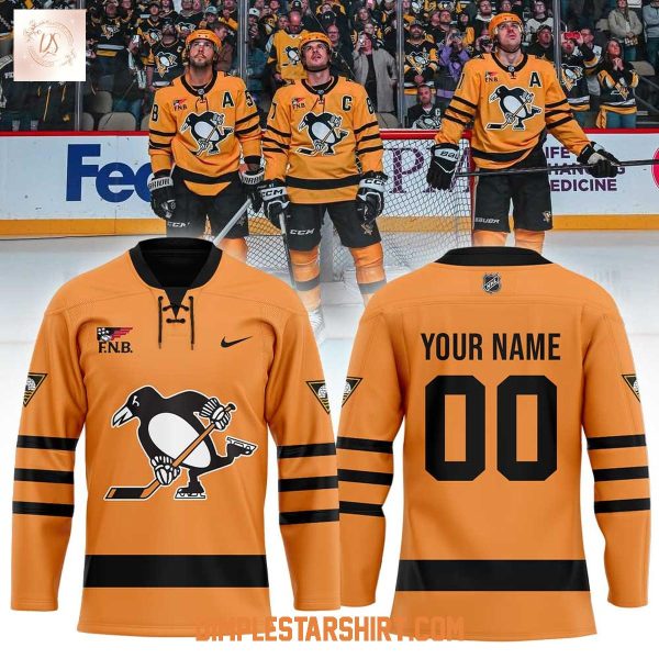 Pittsburgh Penguins Built On History Let’s Go Pens Hockey Jersey