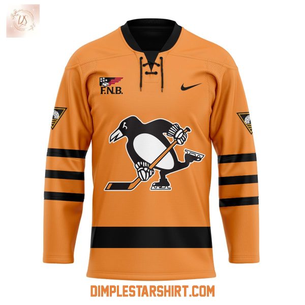 Pittsburgh Penguins Built On History Let’s Go Pens Hockey Jersey