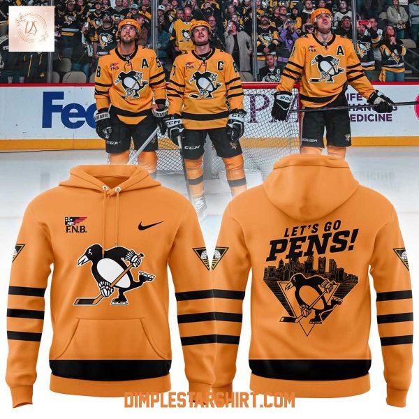 Pittsburgh Penguins Built On History Let’s Go Pens Hoodie Shirt
