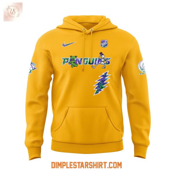 Pittsburgh Penguins Grateful Dead Night 2025 Hoodie Shirt