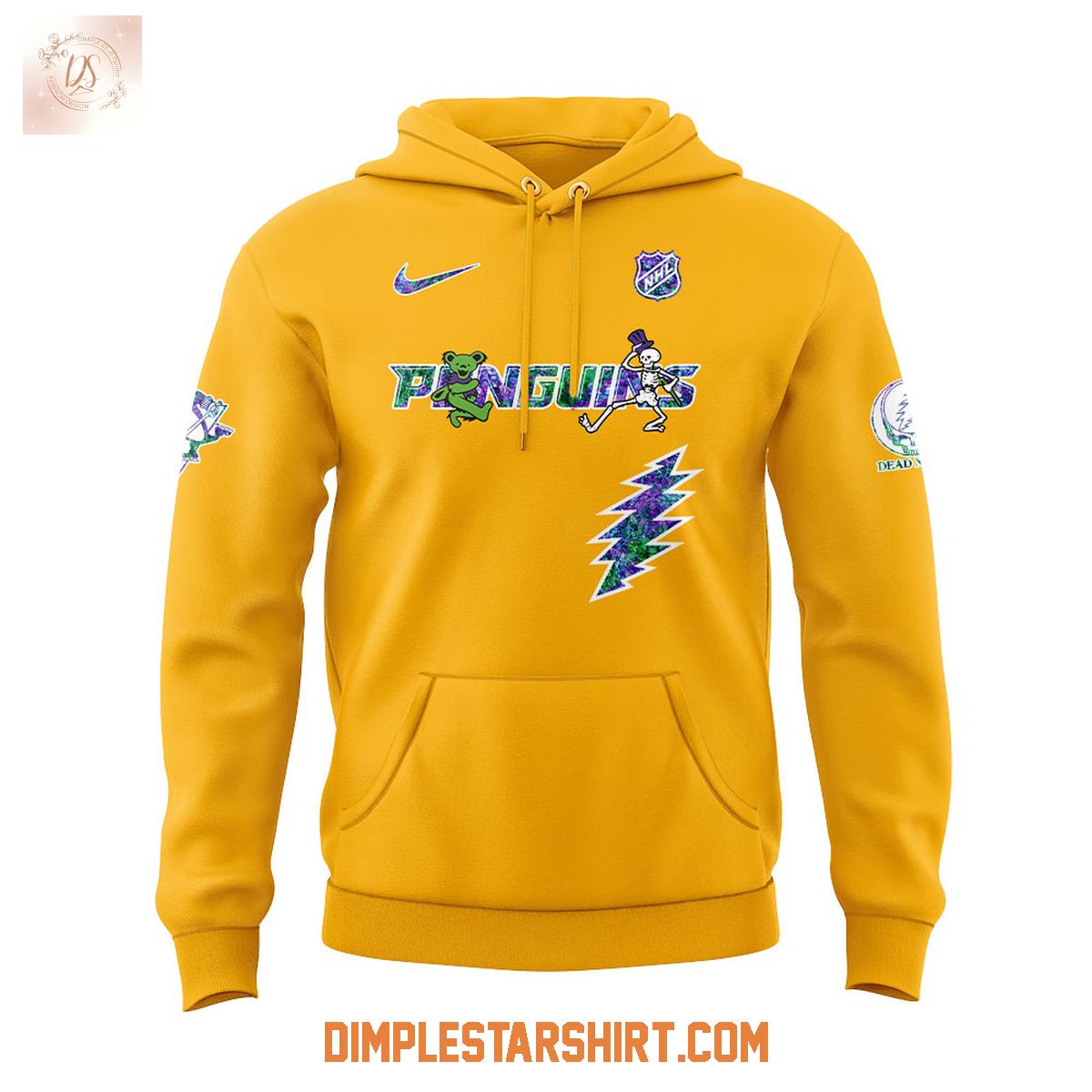 Pittsburgh Penguins Grateful Dead Night 2025 Hoodie Shirt Pittsburgh Penguins Grateful Dead Night 2025 Hoodie Shirt