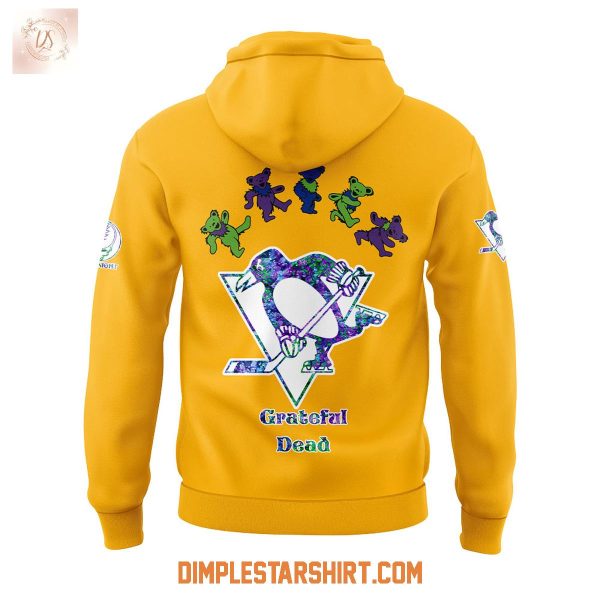 Pittsburgh Penguins Grateful Dead Night 2025 Hoodie Shirt