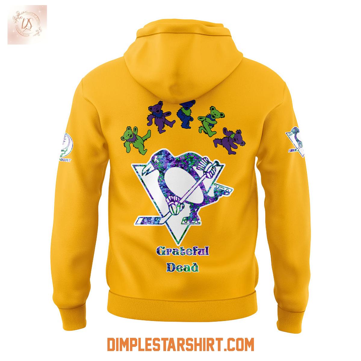 Pittsburgh Penguins Grateful Dead Night 2025 Hoodie Shirt Pittsburgh Penguins Grateful Dead Night 2025 Hoodie Shirt