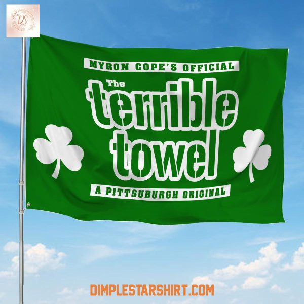 Pittsburgh Steelers The Terrible Towel Ireland Flag