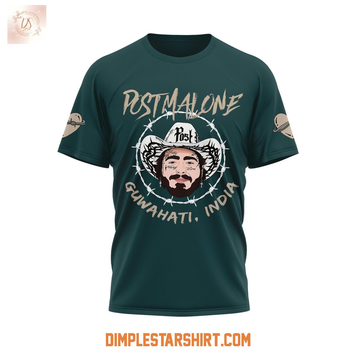 Post Malone Guwahati India Shirt Post Malone Guwahati India Shirt