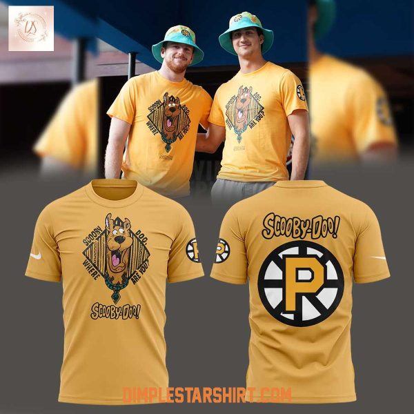 Providence Bruins x Scooby Doo Where Are You 2025 Hoodie Shirt