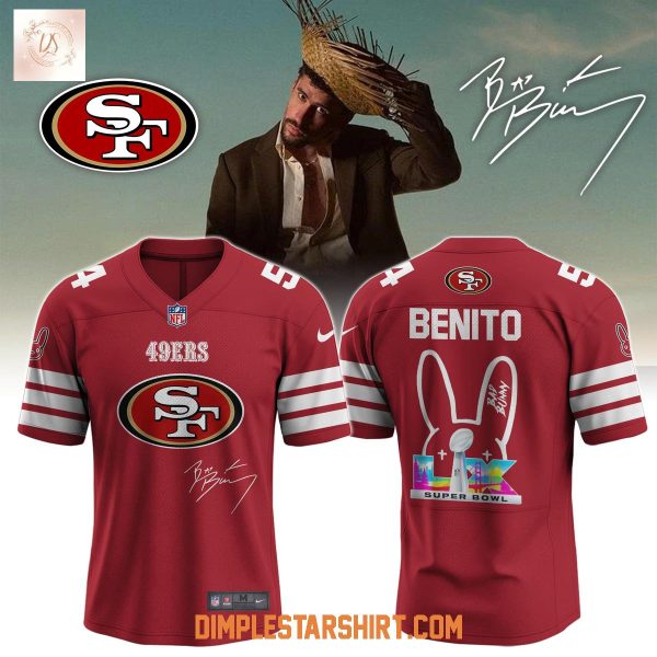 San Francisco 49ers x Bad Bunny 2025 Super Bowl Jersey