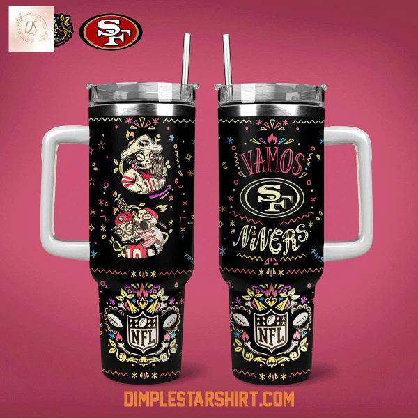 San Francisco 49ers x Hasta La Muerte 2025 Tumbler 40oz