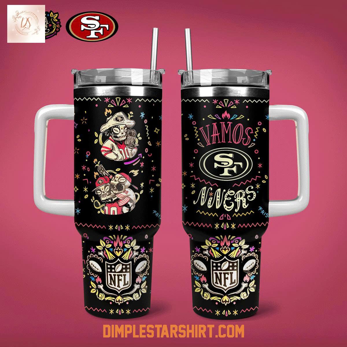 San Francisco 49ers x Hasta La Muerte 2025 Tumbler 40oz San Francisco 49ers x Hasta La Muerte 2025 Tumbler 40oz