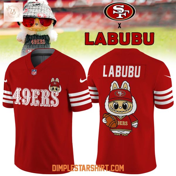San Francisco 49ers x Labubu Football Jersey