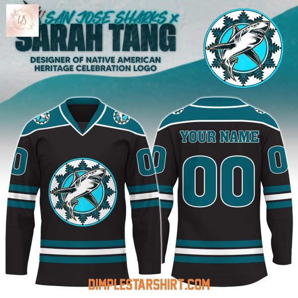 San Jose Sharks Native American Heritage Hockey Jersey
