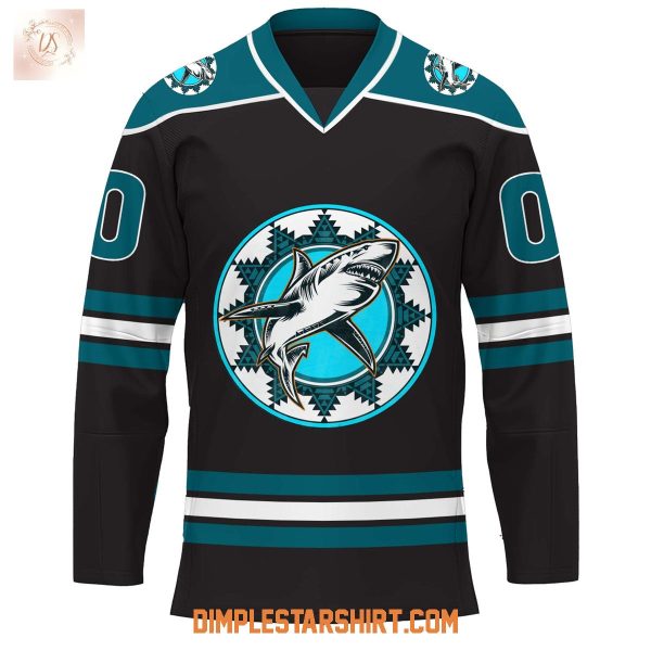 San Jose Sharks Native American Heritage Hockey Jersey