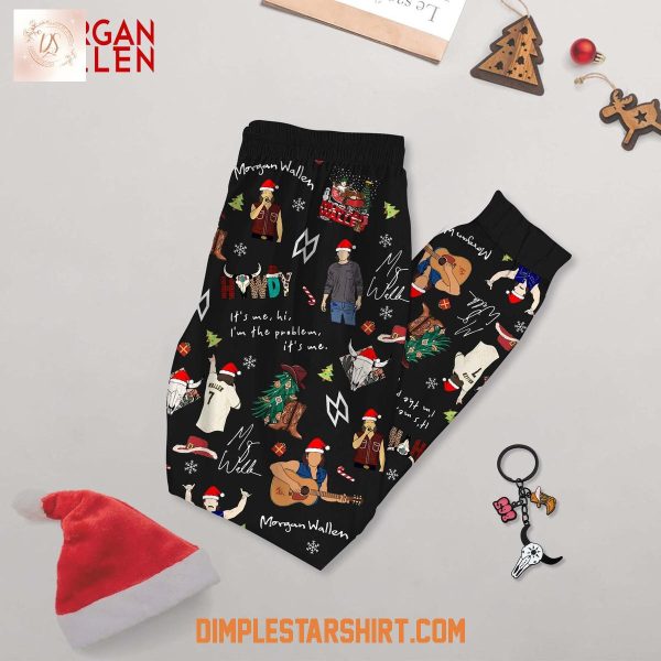 Santa Baby Put Morgan Wallen Under The Tree For Me Pajamas Set