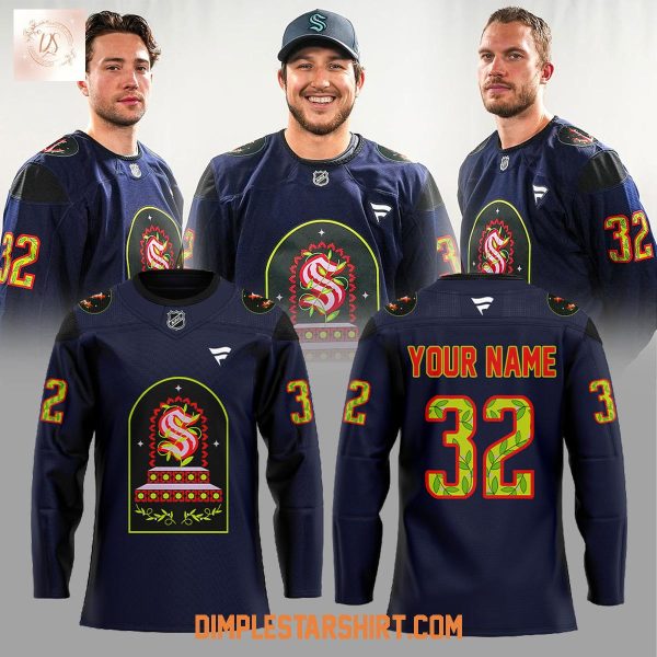 Seattle Kraken Hispanic Heritage Night 2025 Hockey Jersey