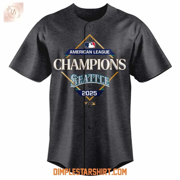 Seattle Mariners AL Champions 2025 Gray Jersey