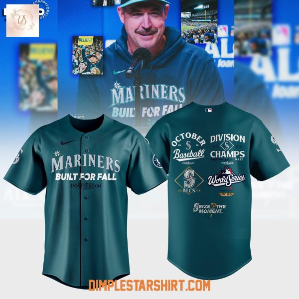 Seattle Mariners Built For Fall World Series Jersey