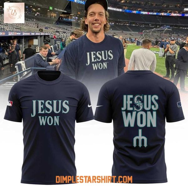 Seattle Mariners Jesus Won Seize The Moment Hoodie Shirt