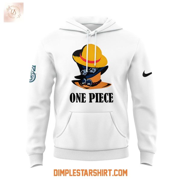 Seattle Mariners One Piece Ace Sabo Luffy Hat Hoodie Shirt