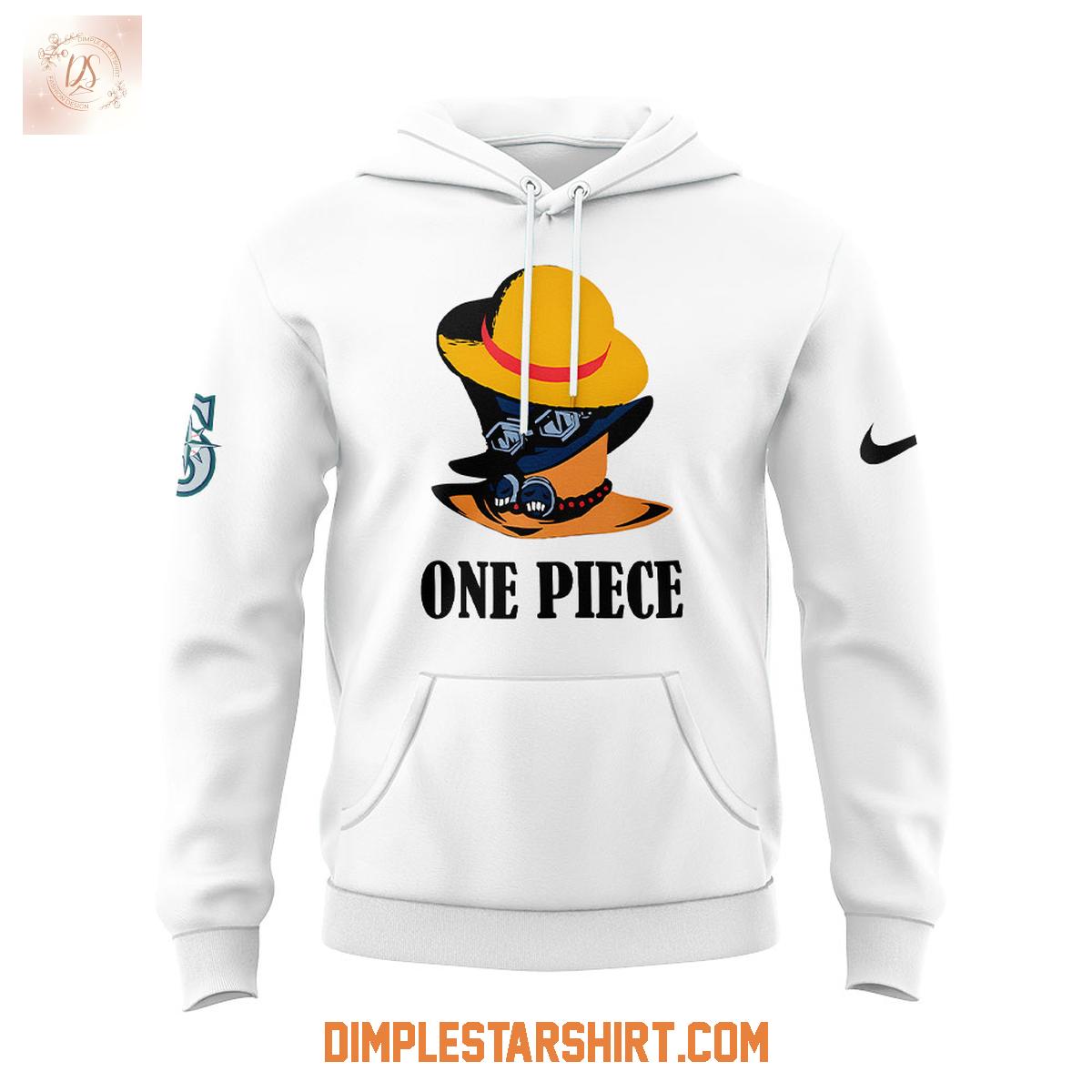Seattle Mariners One Piece Ace Sabo Luffy Hat Hoodie Shirt Seattle Mariners One Piece Ace Sabo Luffy Hat Hoodie Shirt