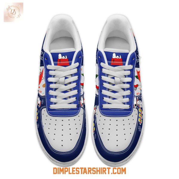 Snoopy Christmas Air Force 1 Shoes