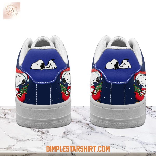 Snoopy Christmas Air Force 1 Shoes