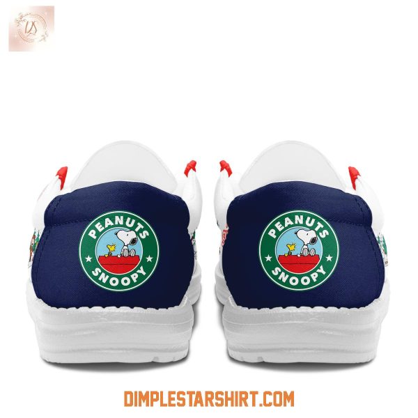 Snoopy Merry Christmas Happy Holiday Hey Dude Shoes