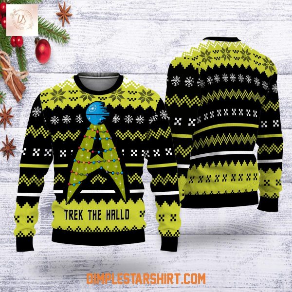 Star Trek The Hallo 2025 Christmas Ugly Sweater