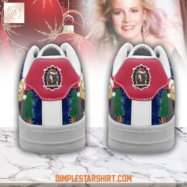Stevie Nicks Christmas Air Force 1 Shoes
