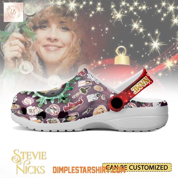 Stevie Nicks Christmas Clogs Crocs