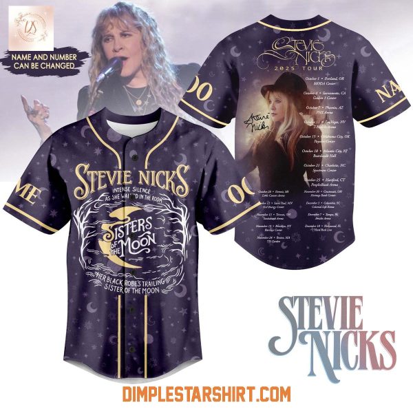 Stevie Nicks Sisters Of The Moon Baseball Jersey