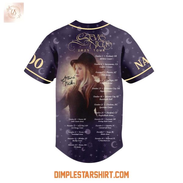 Stevie Nicks Sisters Of The Moon Baseball Jersey