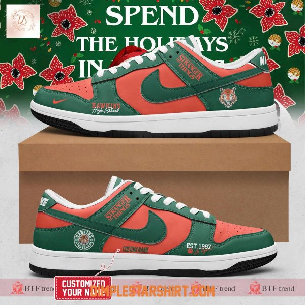 Stranger Things x Hawkins High School Air Jordan 1 Shoes