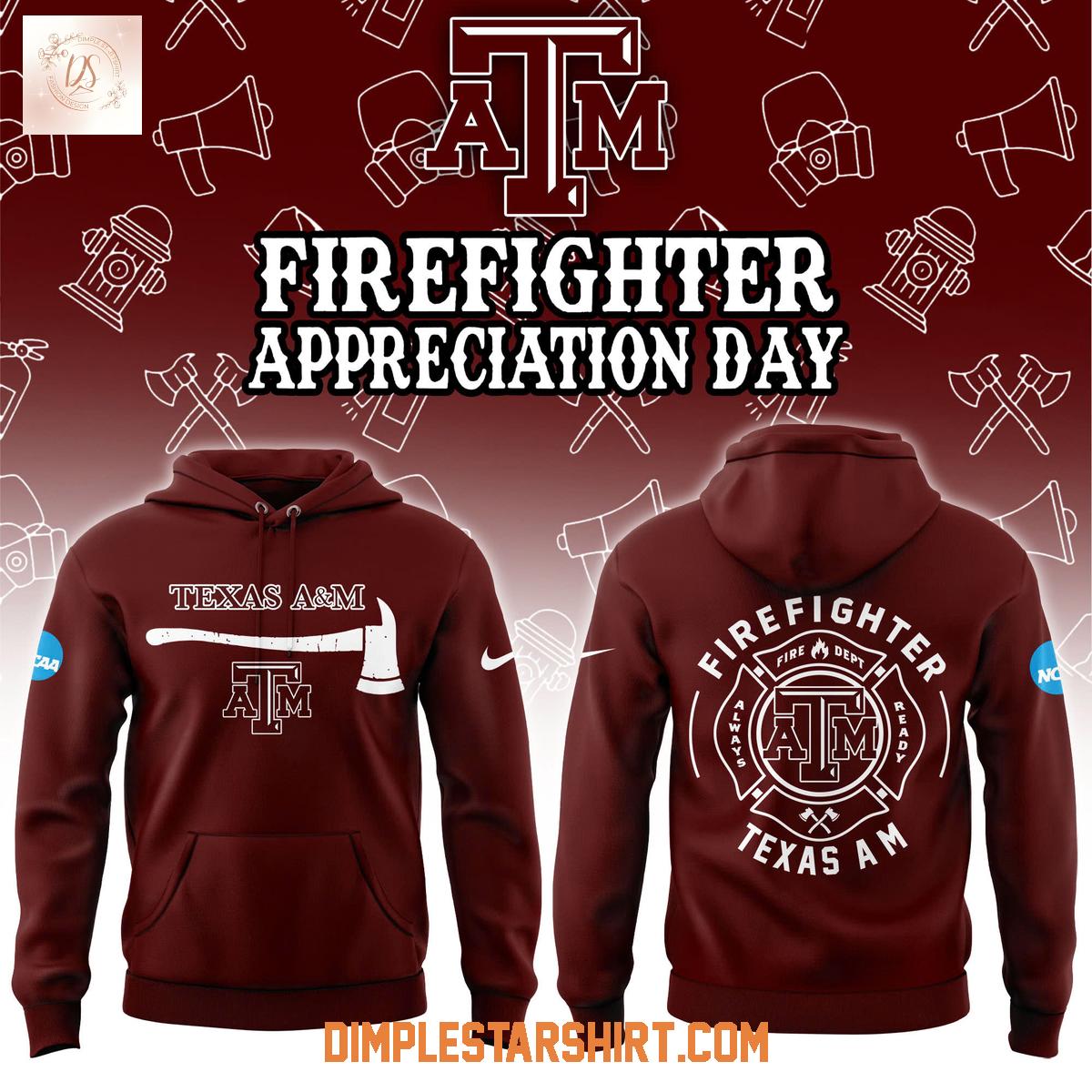 Texas A&M Aggies Firefighter Application Day 2025 Hoodie Shirt Texas A&M Aggies Firefighter Application Day 2025 Hoodie Shirt