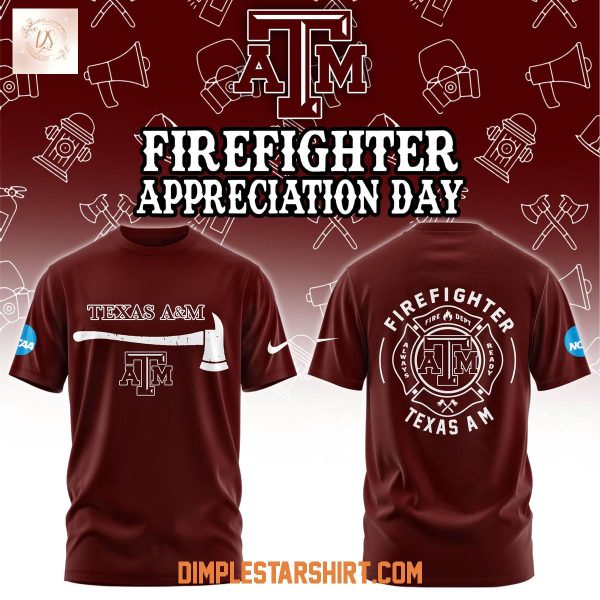 Texas A&M Aggies Firefighter Application Day 2025 Hoodie Shirt