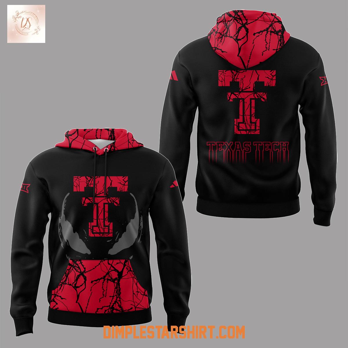 Texas Tech Red Raiders Venom Dark Mode Hoodie Shirt Texas Tech Red Raiders Venom Dark Mode Hoodie Shirt