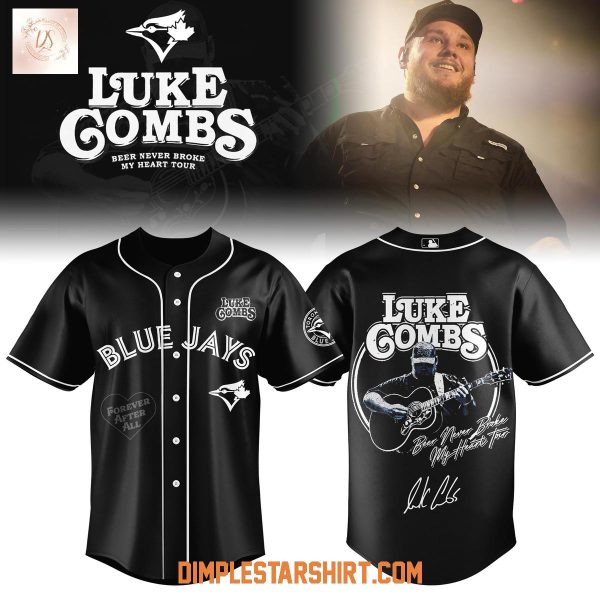 Toronro Blue Jays x Luke Combs Beer Never Broke My Heart Tour 2025 Jersey