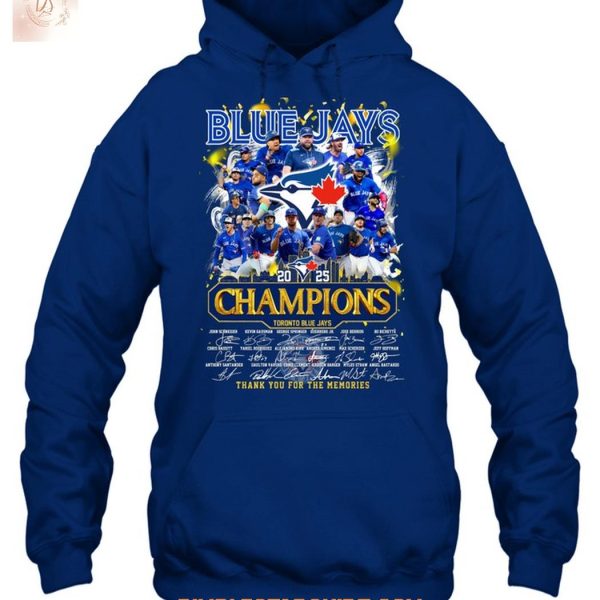 Toronto Blue Jays 2025 Champions T Shirt