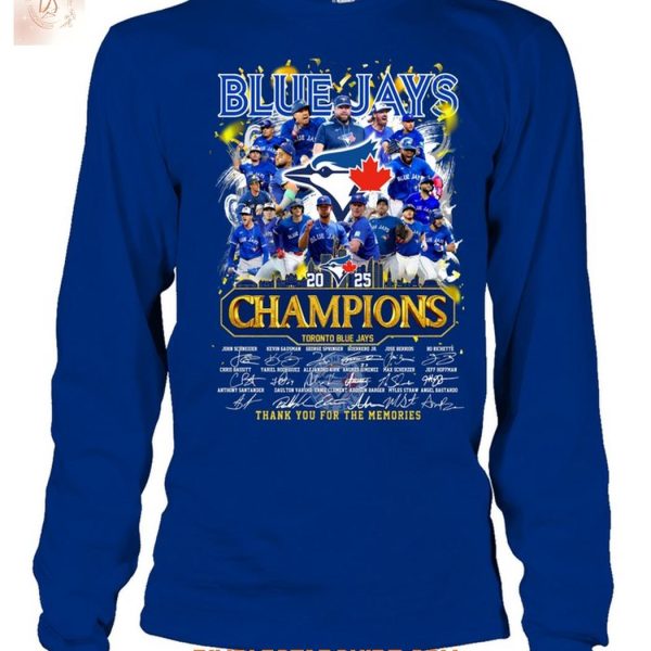 Toronto Blue Jays 2025 Champions T Shirt