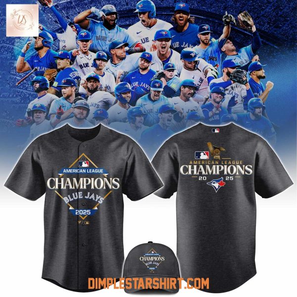 Toronto Blue Jays AL Champions 2025 Gray Jersey