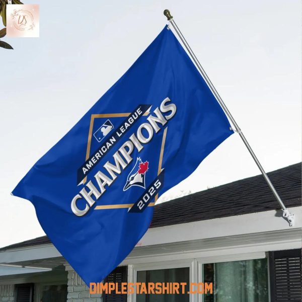 Toronto Blue Jays American League Champions 2025 House Garden Flag