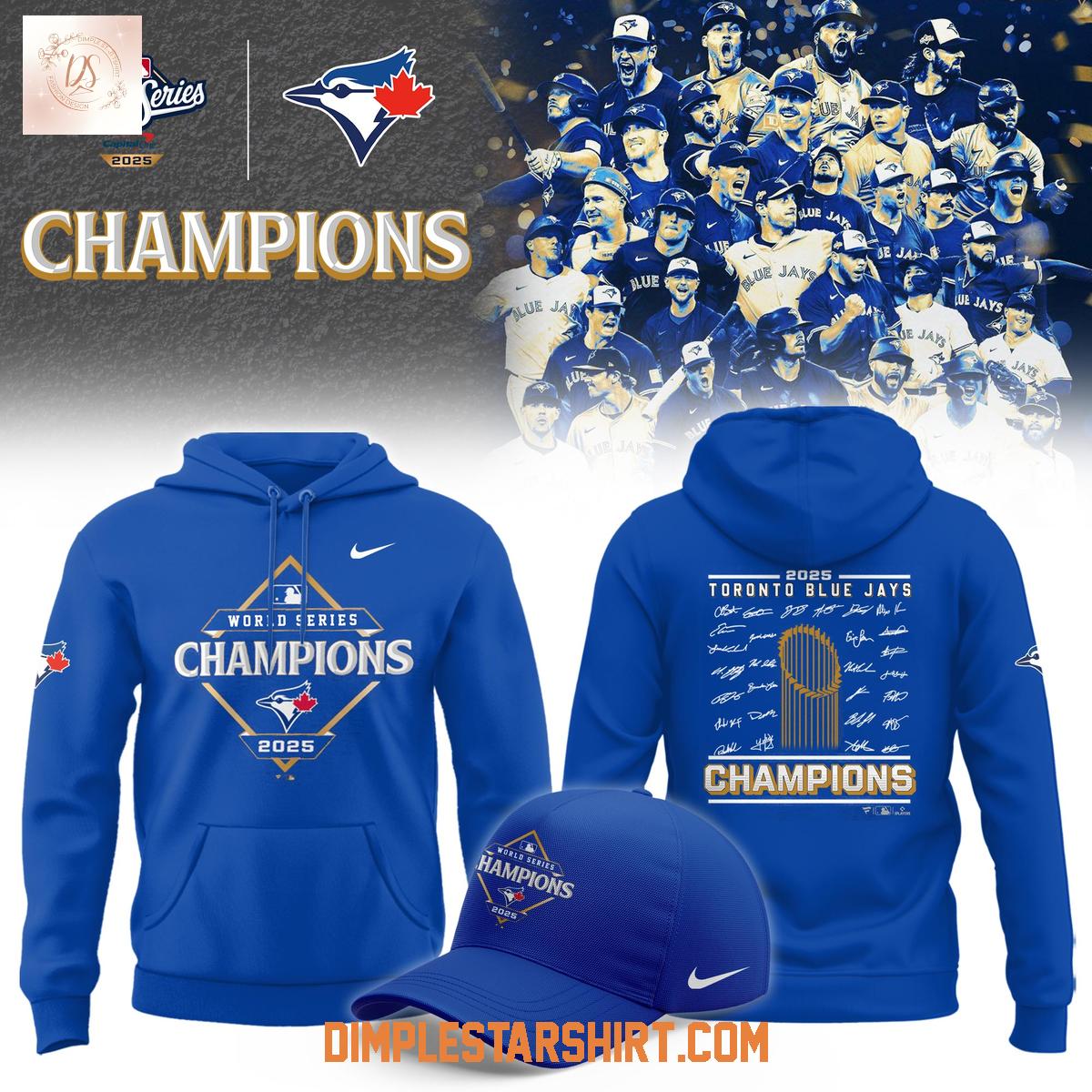 Toronto Blue Jays World Series 2025 Champions Hoodie Shirt Toronto Blue Jays World Series 2025 Champions Hoodie Shirt