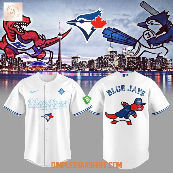 Toronto Blue Jays x Raptors World Series Jersey